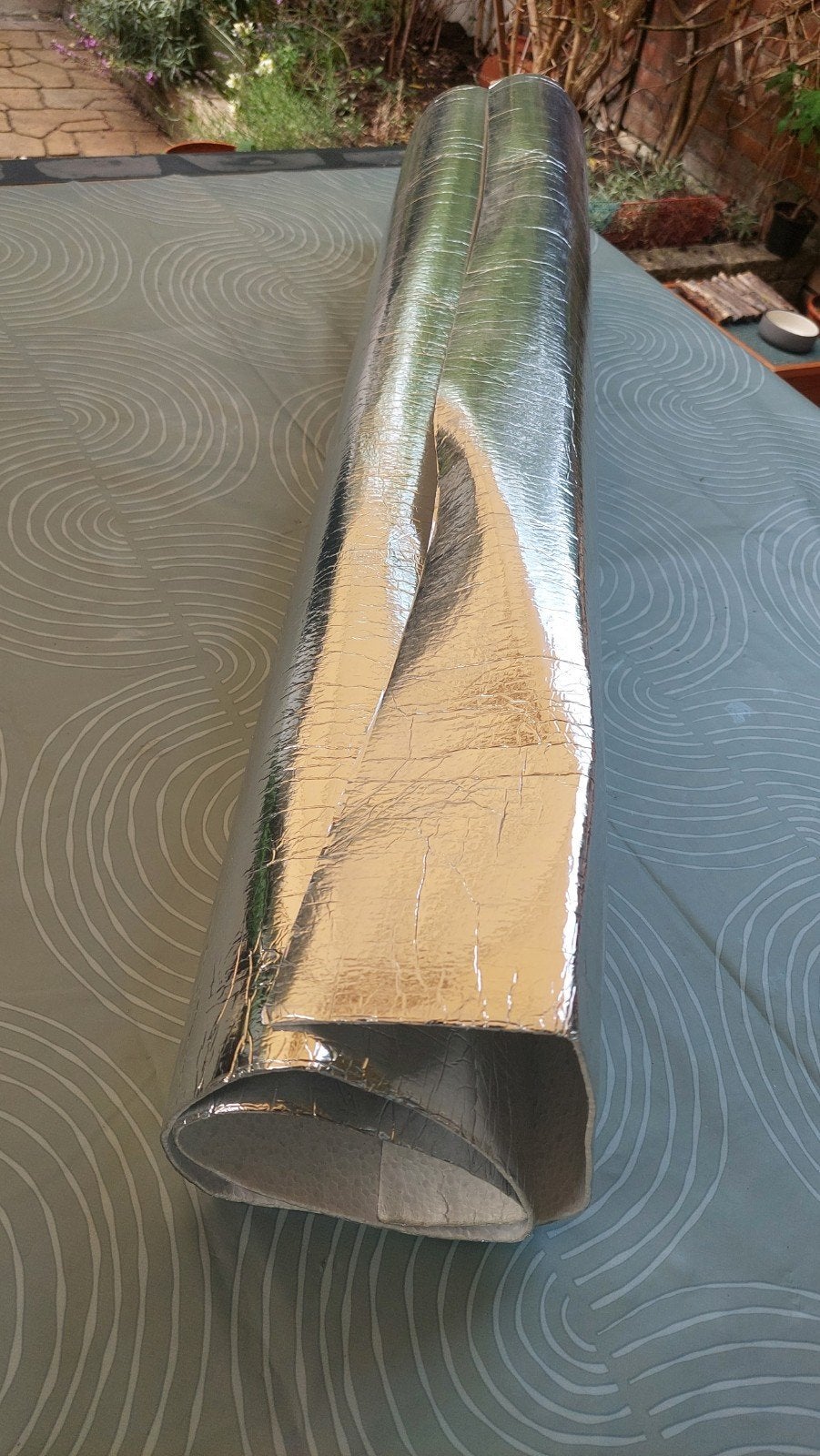 Rol radiator isolatie, Ophalen