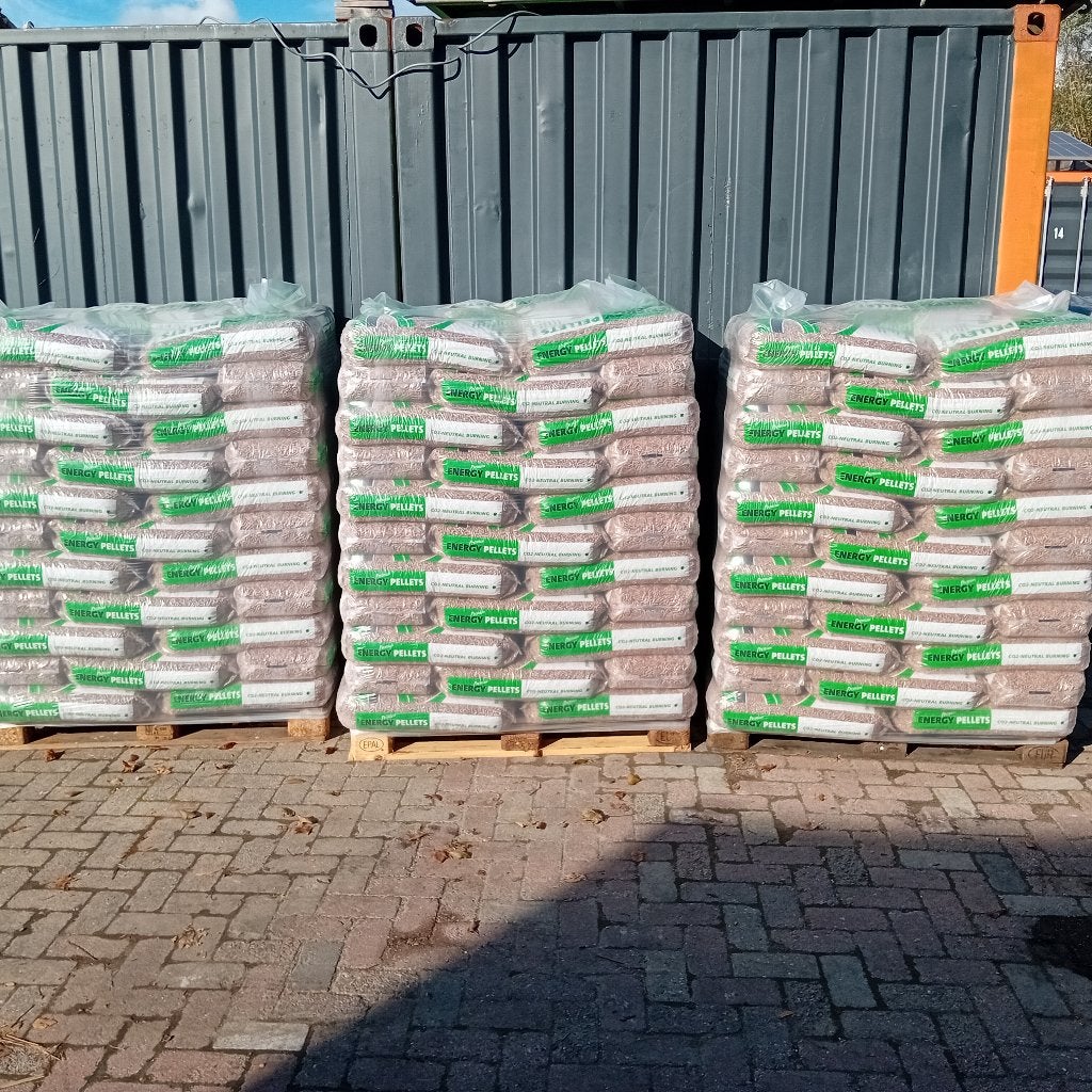 Houtpellets Bruin zak 25 kg, Tuin en Terras, Haardhout, Minder dan 3 m³, Ophalen