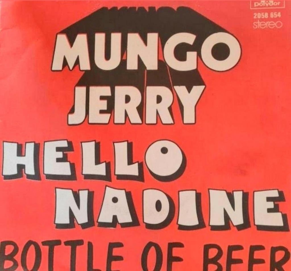 MUNGO JERRY - HELLO NADINE, Ophalen of Verzenden, Gebruikt, Pop