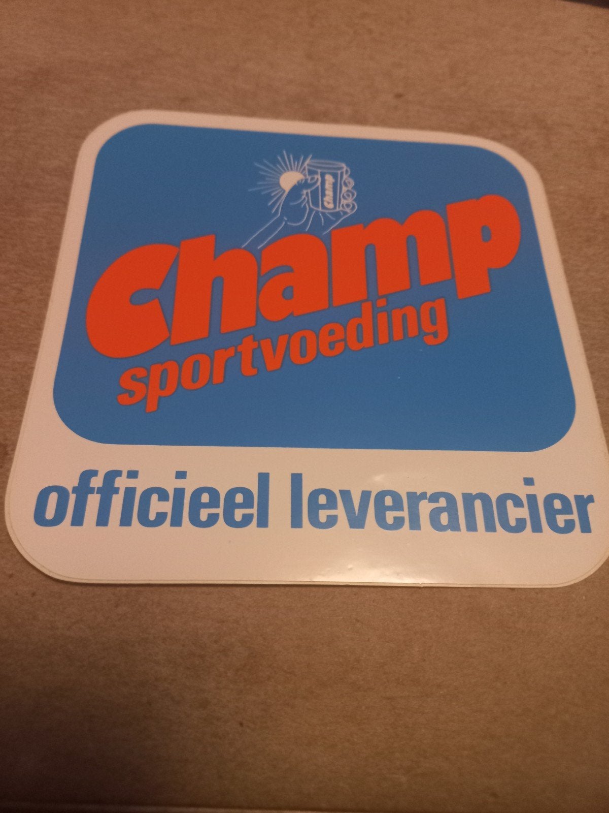 Vintage Champ Sportvoeding -, Ophalen of Verzenden, Gebruikt