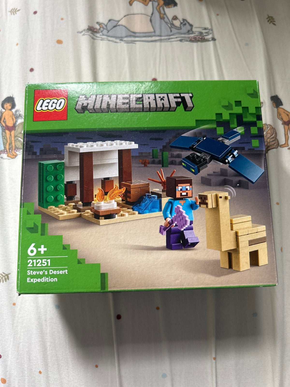 LEGO Minecraft 21251 Steve's Desert Expedition, Ophalen of Verzenden, Zo goed als nieuw, Overige merken