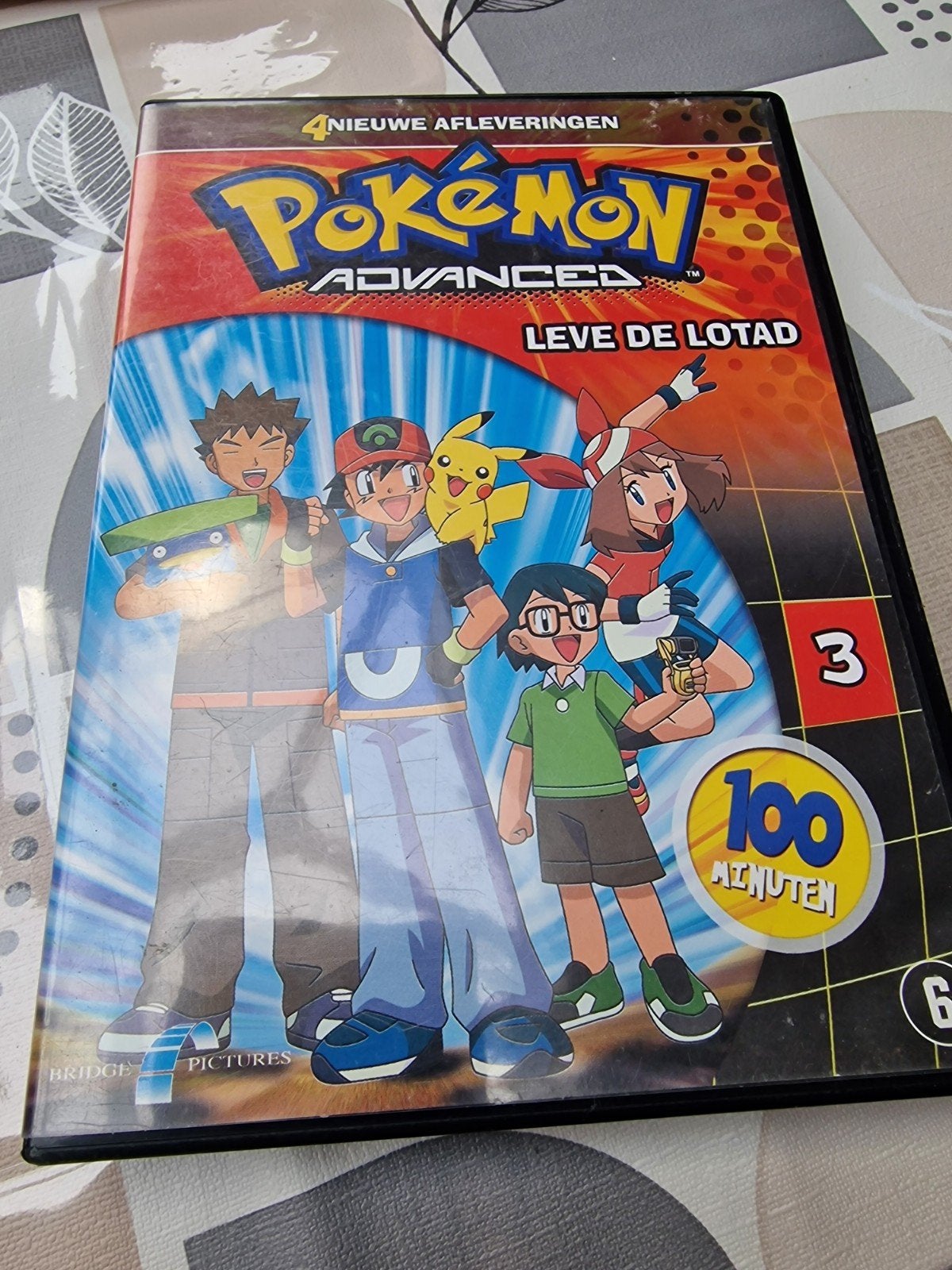 Pokémon Advanced: Leve de Lotad DVD l, Avontuur, Gebruikt, Ophalen of Verzenden, Vanaf 6 jaar