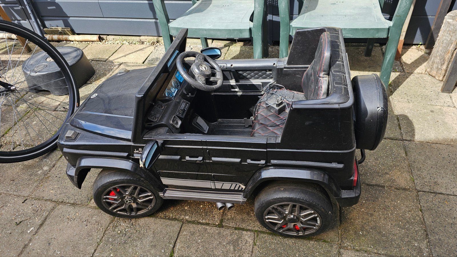 Elektrische Mercedes G-Klasse kinderarts Zwart, Gebruikt
