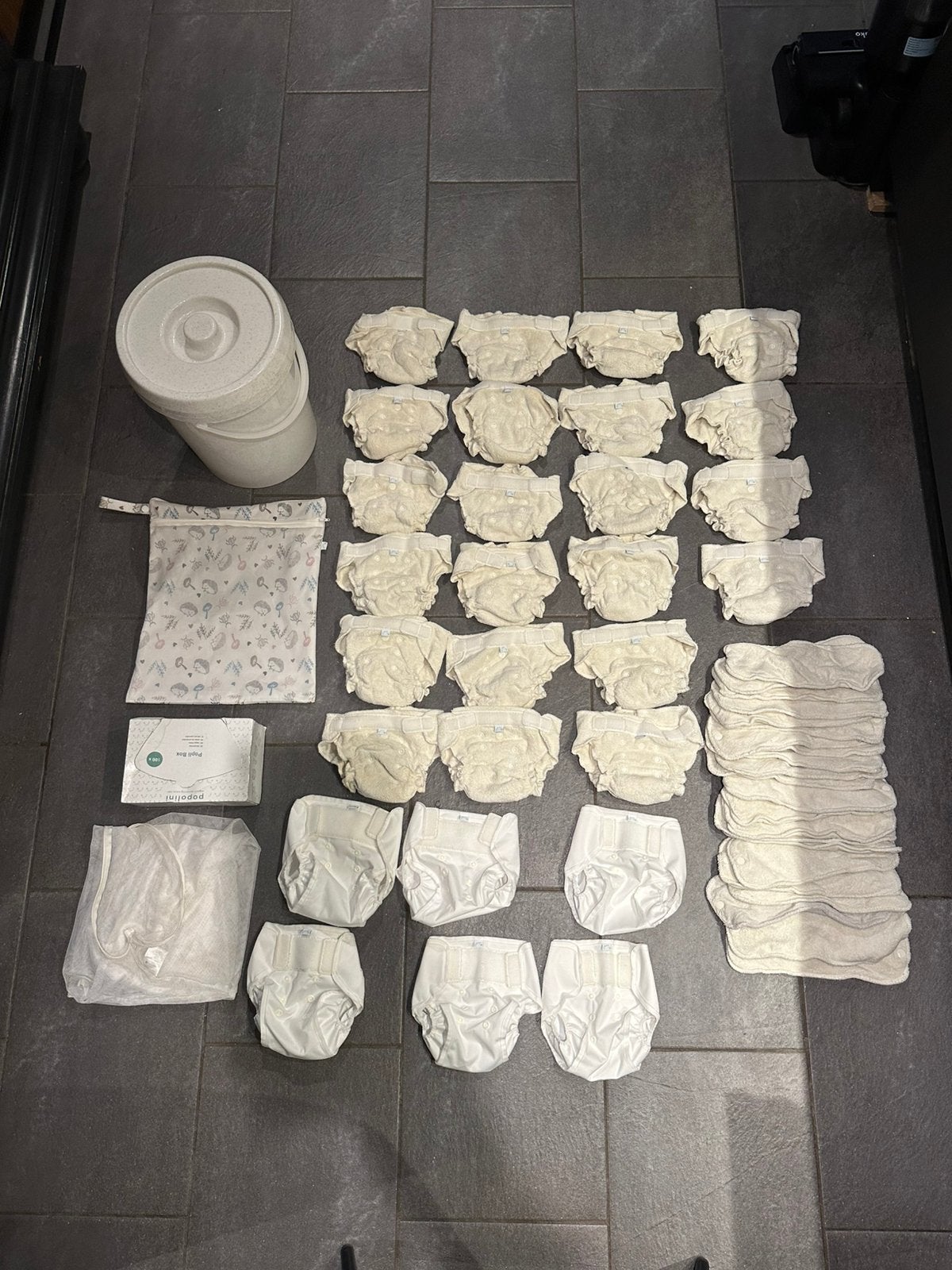 Complete wasbare luierset Popolini newborn, Ophalen of Verzenden, Nieuw