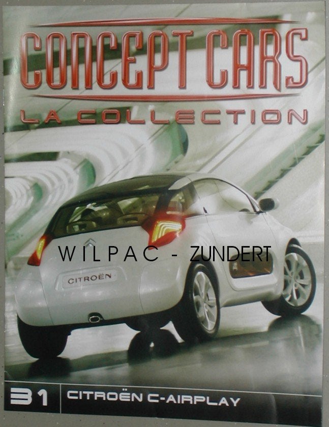 Boekje. Concept. Cars . Altaya # 31. Citroen . C - airplay., Boeken, Auto's | Folders en Tijdschriften, Ophalen of Verzenden, Nieuw