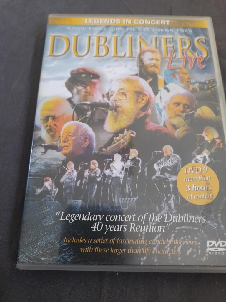 The Dubliners Live - Legends in Concert DVD, Cd's en Dvd's, Alle leeftijden, Ophalen of Verzenden, Zo goed als nieuw, Muziek en Concerten