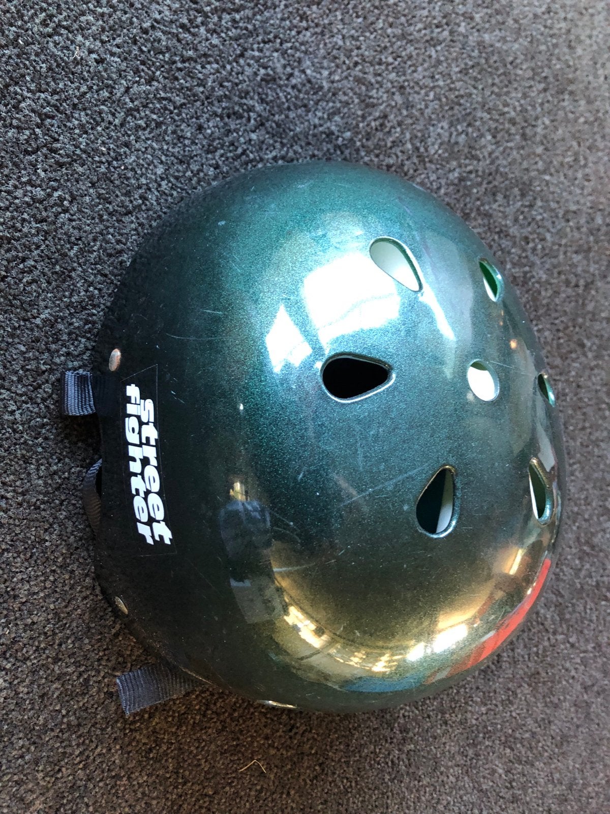 Fietshelmen: Lazer racehelm en Street Fighter skatehelm, Ophalen, Gebruikt, Overige maten, Heer of Dame