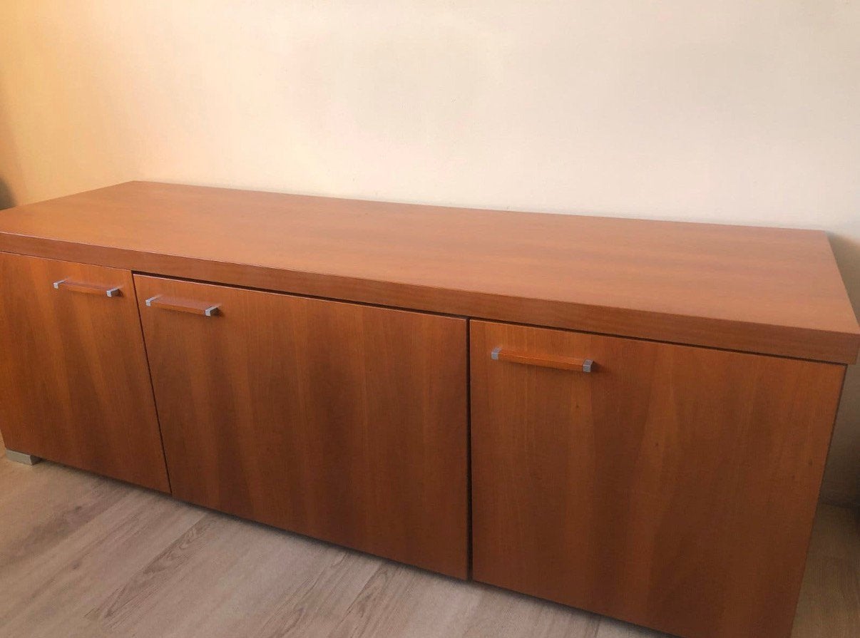 Dressoir kwaliteit, Huis en Inrichting, Ophalen, 150 tot 200 cm, Kersenhout, 25 tot 50 cm