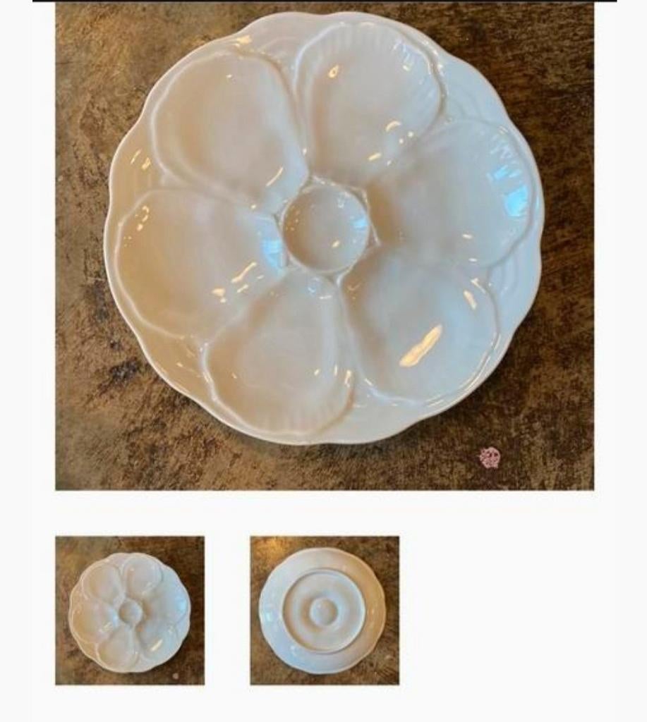 VINTAGE OESTERSCHAAL FRANSE LIMOGES, Ophalen, Nieuw, Schaal of Schalen, Overige stijlen