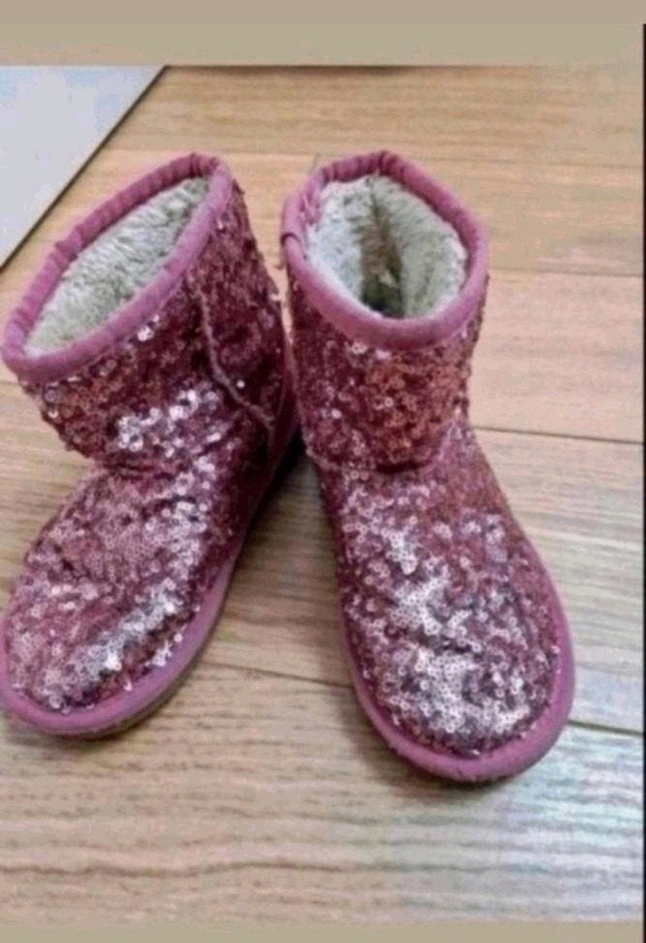 Roze glitter laarzen maat 32, Meisje, Ophalen of Verzenden, Laarzen, Zo goed als nieuw