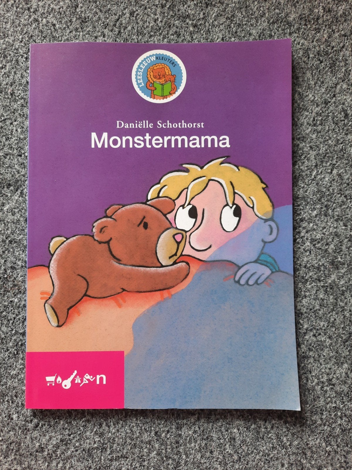 Monster mama - Daniëlle Schothorst (Leesleeuw), 5 of 6 jaar, Fictie algemeen, Jongen of Meisje, Voorleesboek