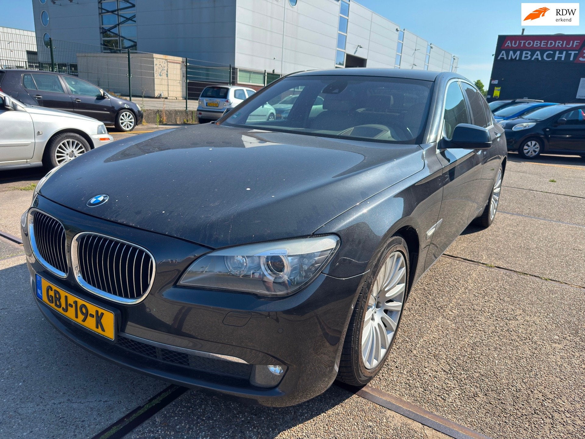 BMW 7-serie 750i, Auto's, Automaat, Euro 5, Gebruikt, 8 cilinders