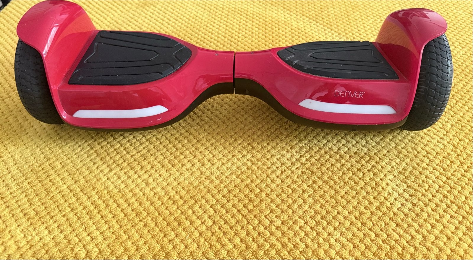 Denver Hoverboard DBO-6520RED MK2 - Rood + originele Lader, Ophalen of Verzenden, Gebruikt, Elektrische step (E-scooter)
