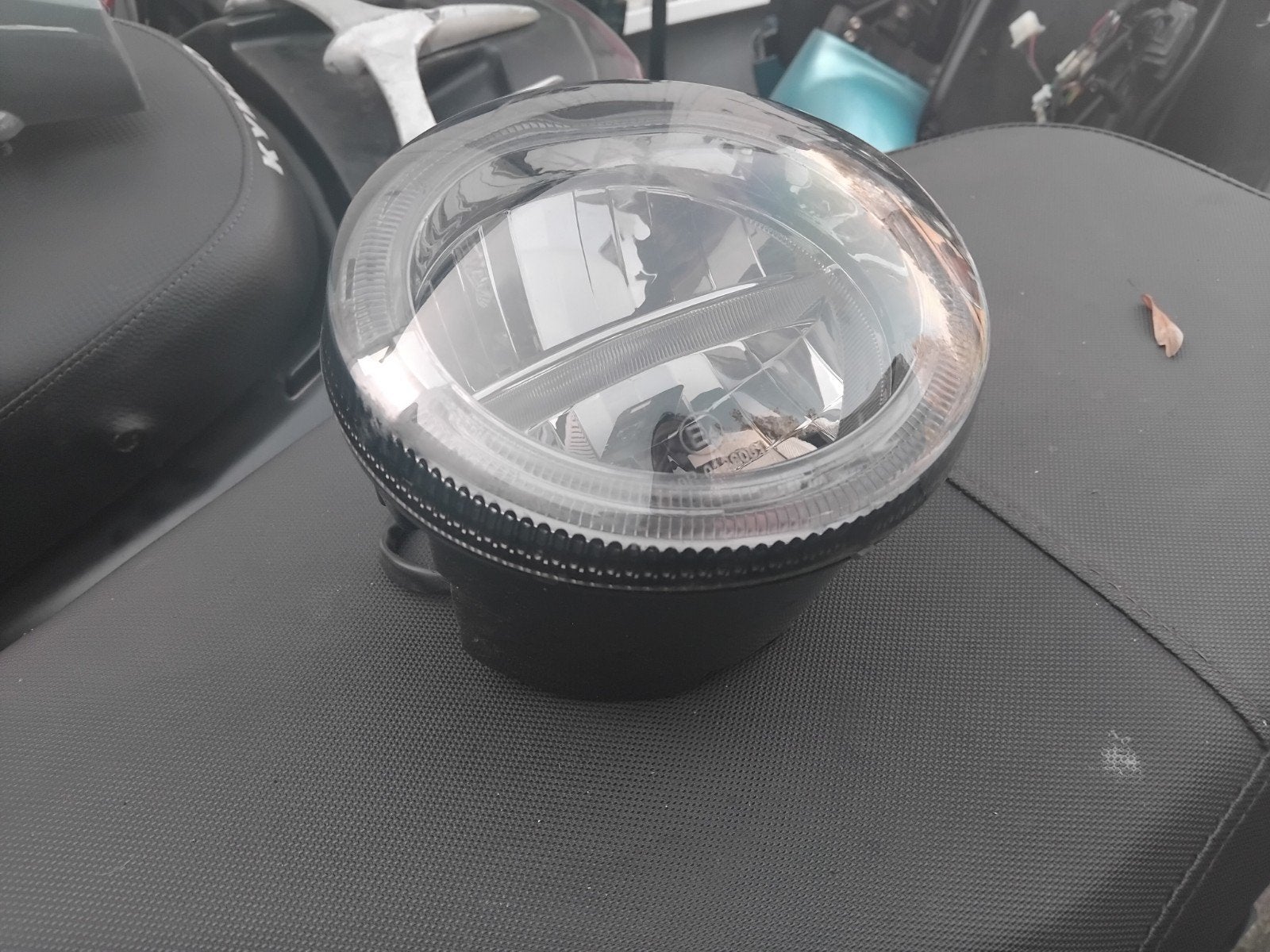 led koplamp imitatie vespa lx iva riva la souris, Ophalen of Verzenden, Koplamp, Vespa