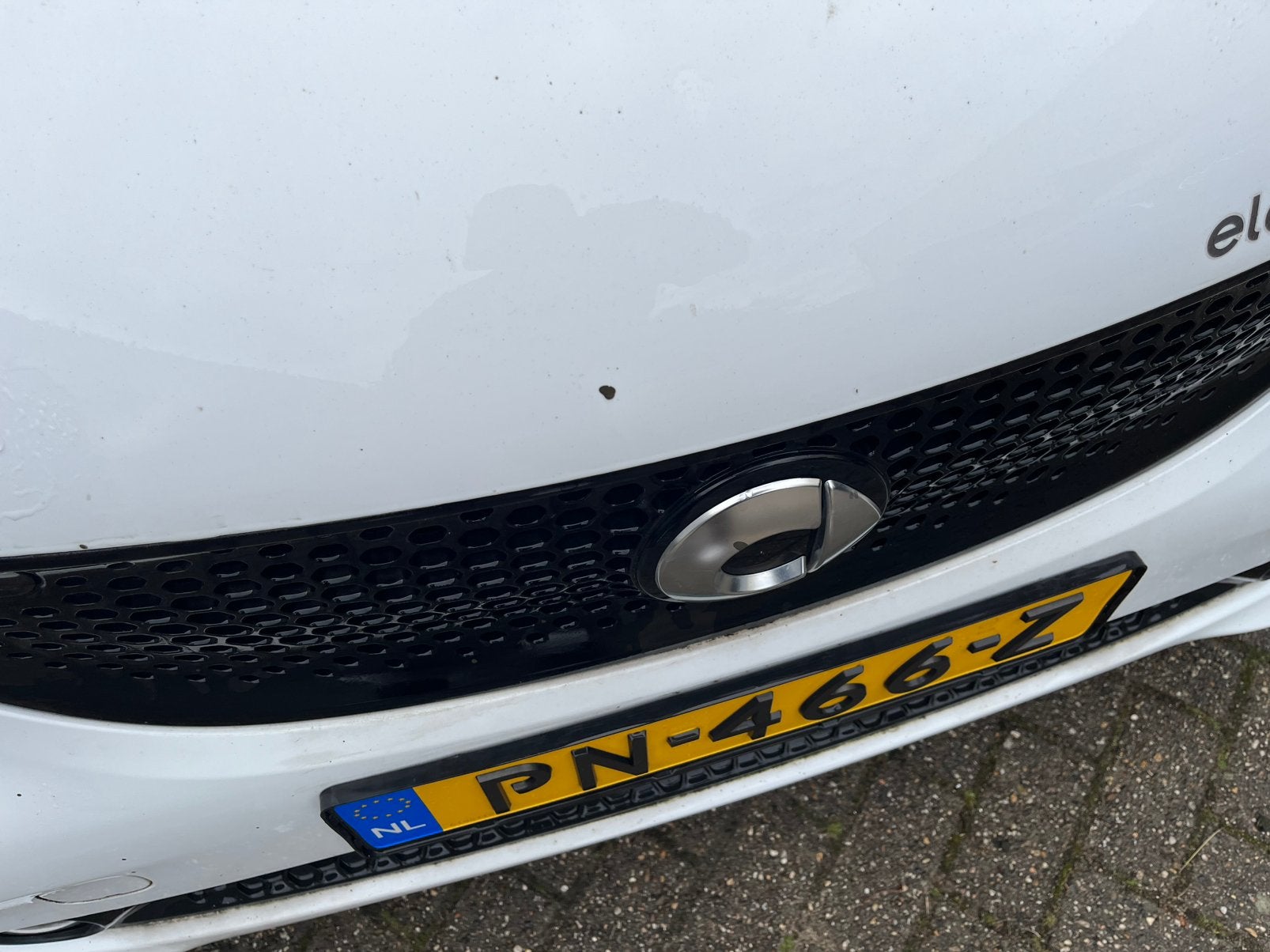 Smart electric 2017, Auto's, 37 €/maand, Zwart, Leder en Stof, Wit