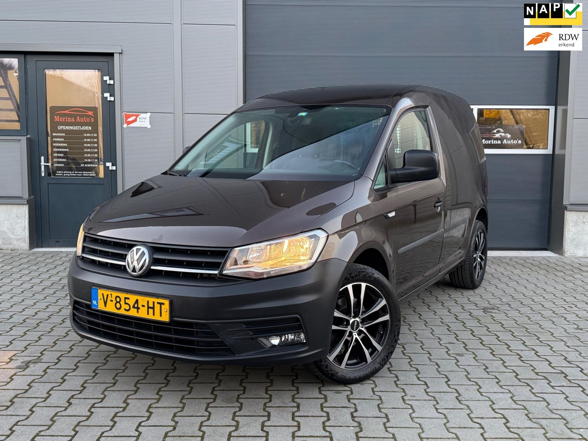 Volkswagen Caddy 2.0 TDI L1H1 BMT Comfortline | Cruise | Par, Stof, Gebruikt, 4 cilinders, Volkswagen