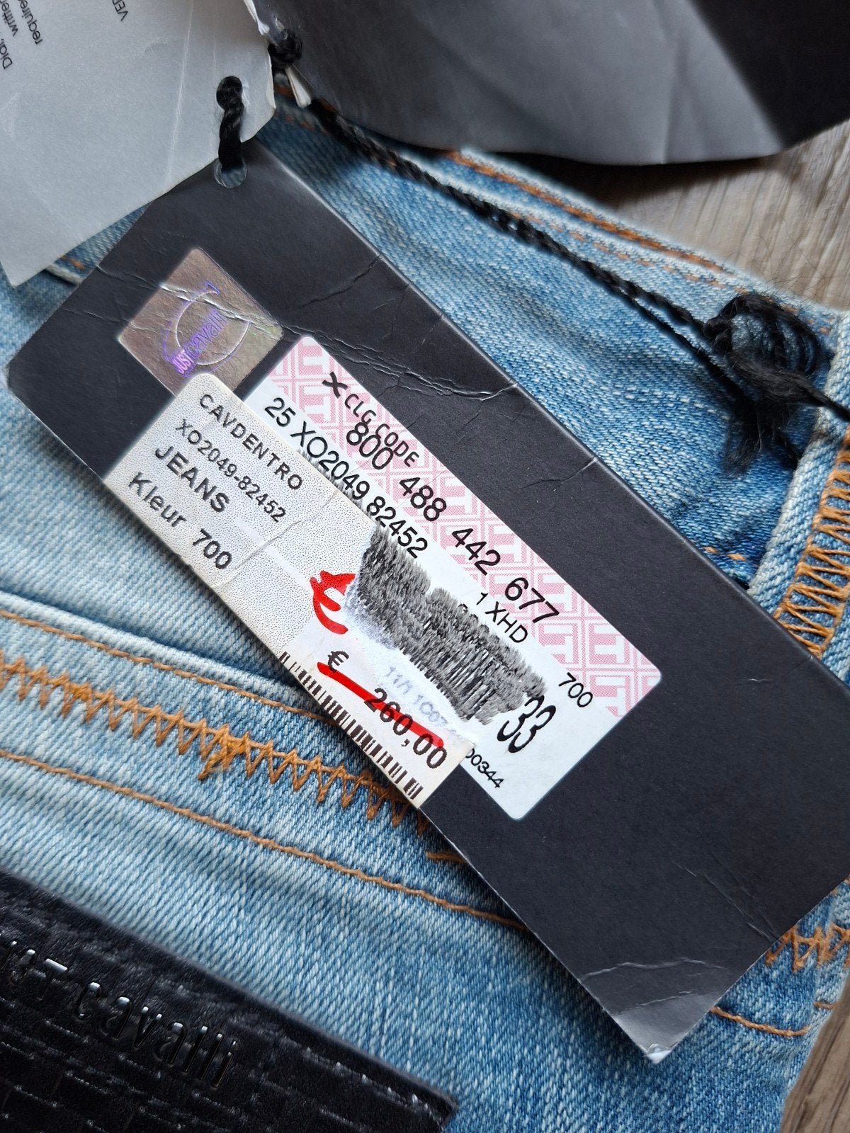 JUST CAVALLI jeans W33 L34, Blauw, Nieuw, Ophalen of Verzenden, JUST CAVALLI