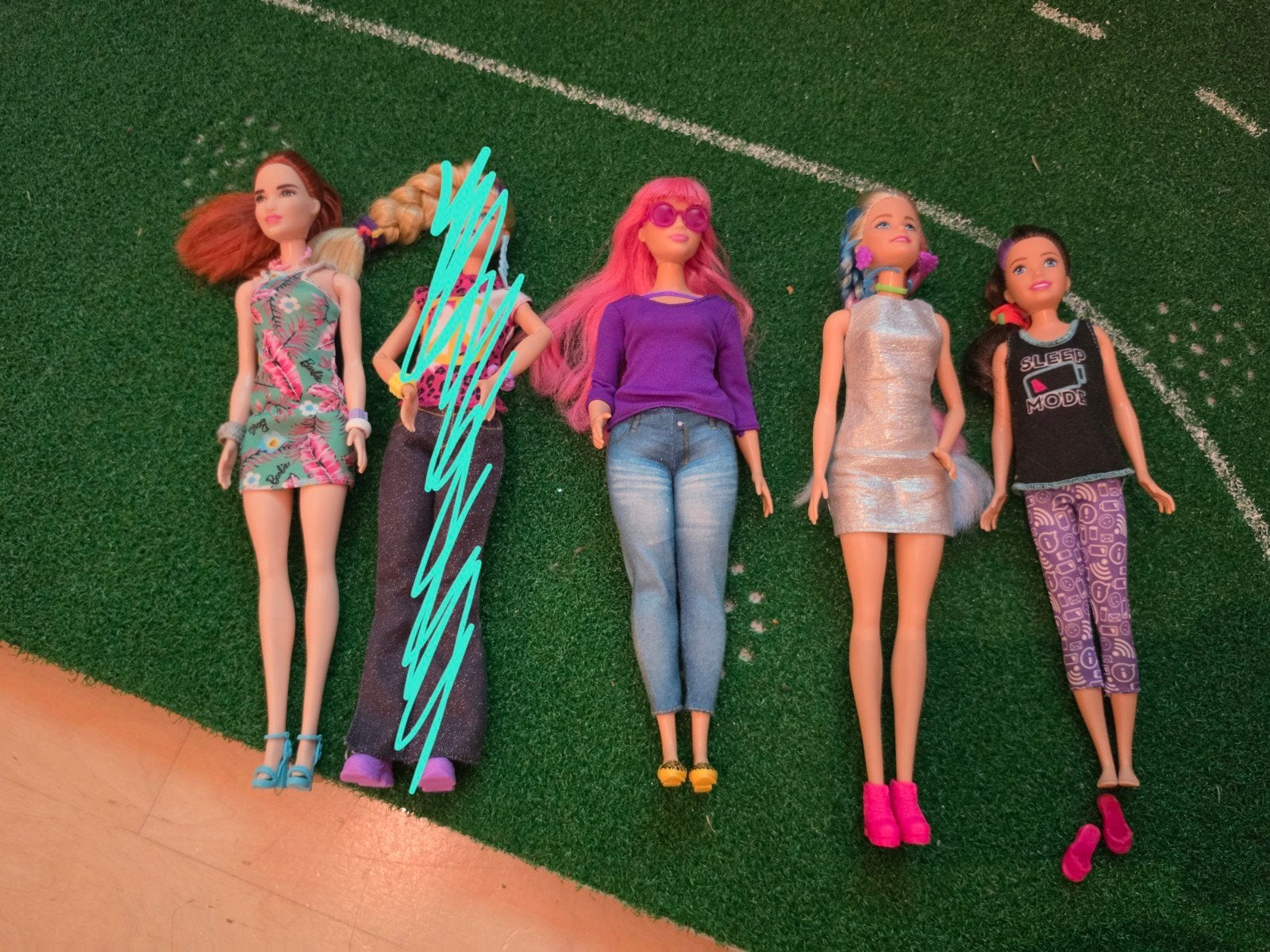 Barbie poppen - Diverse modellen, Ophalen, Gebruikt, Barbie