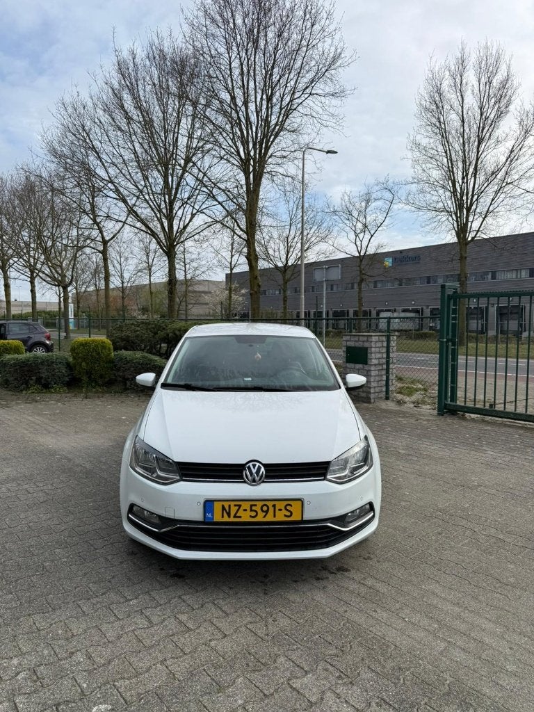 Volkswagen Polo 1.4 TDI 2017, Auto's, Voorwielaandrijving, Euro 6, 1051 kg, Wit
