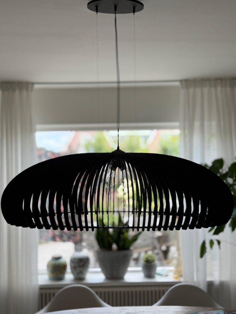 Design lamp, Huis en Inrichting, Lampen | Hanglampen, Ophalen, E27 (groot), Zo goed als nieuw, Geen uitgesproken stijl