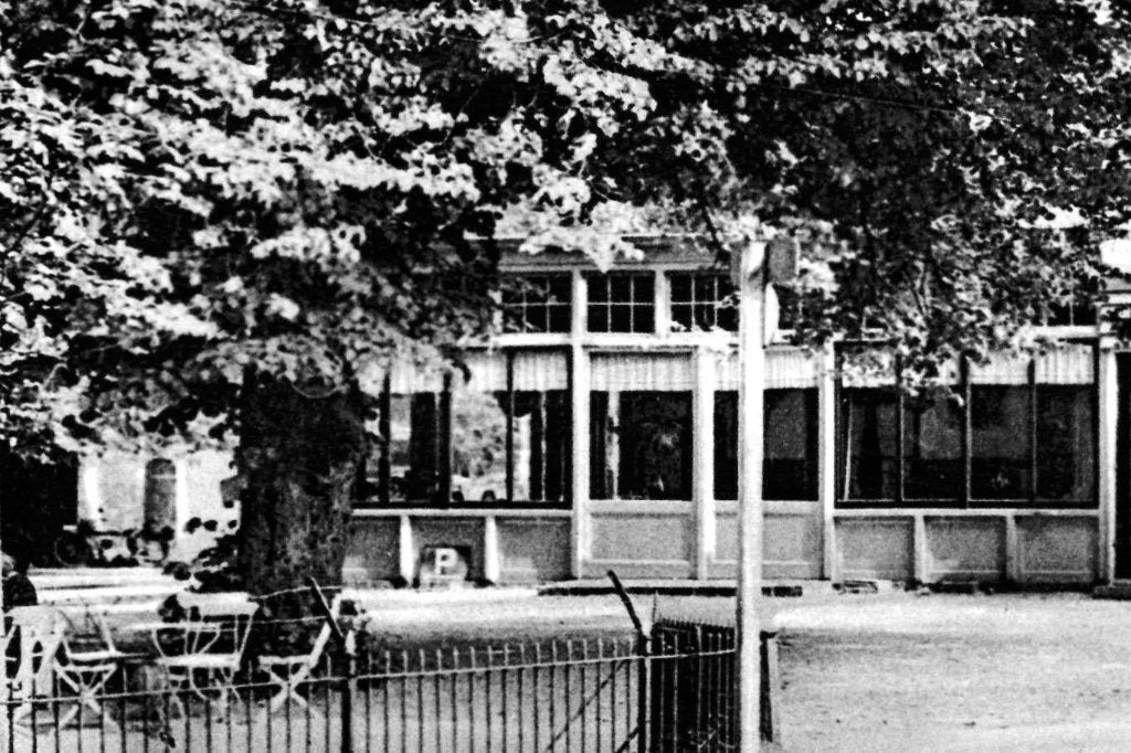 968146	Hotel	Pyramide	Austerlitz Utr	1936	zegel afgeweekt, Verzamelen, Ophalen of Verzenden, 1920 tot 1940, Gelopen, Utrecht