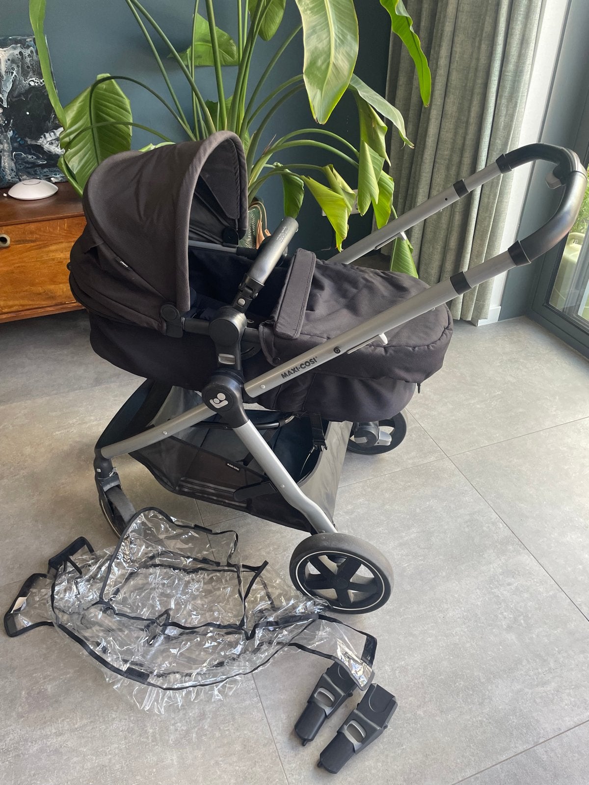 Maxi-Cosi Zelia 2-in-1 combi kinderwagen - t.e.a.b., Ophalen, Gebruikt, Combiwagen, Met reiswieg