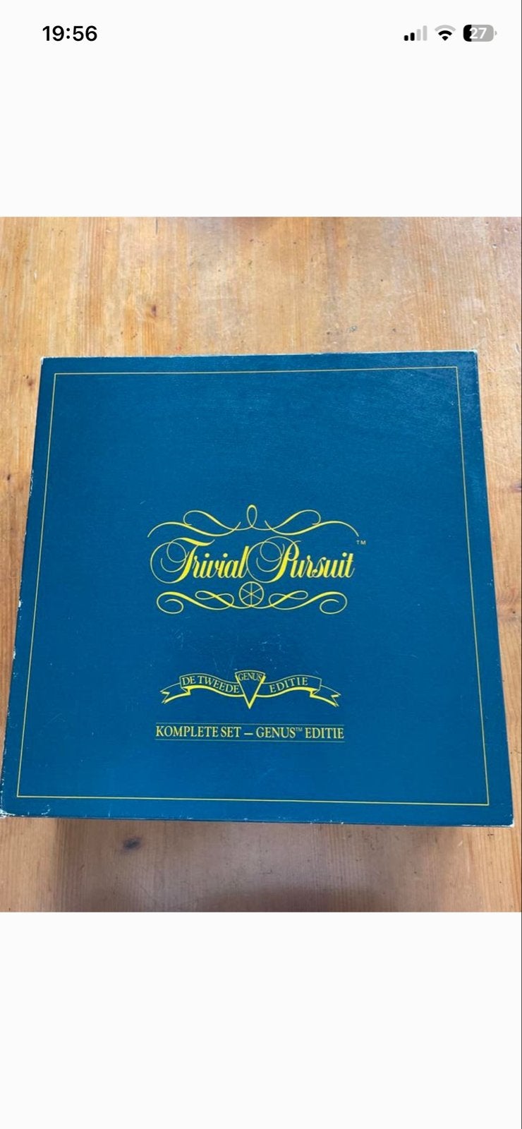 Trivial Pursuit Genus Editie Bordspel, Drie of vier spelers, Ophalen of Verzenden, Gebruikt