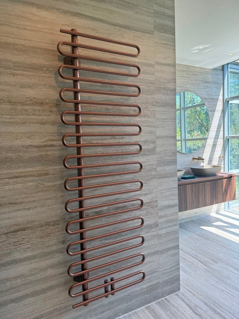 NIEUW Instamat radiator cobra koper metallic 1841x600, Ophalen, Radiator, Nieuw, Minder dan 60 cm