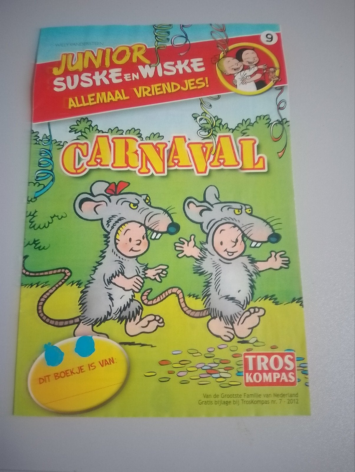 Junior Suske en Wiske Carnaval - Tros Kompas, Boeken, Ophalen of Verzenden, Gelezen