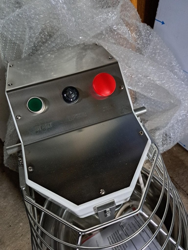brood deeg kneedmachine spiraal tot 5kg deeg, Overige typen, Nieuw, Ophalen of Verzenden, Metaal