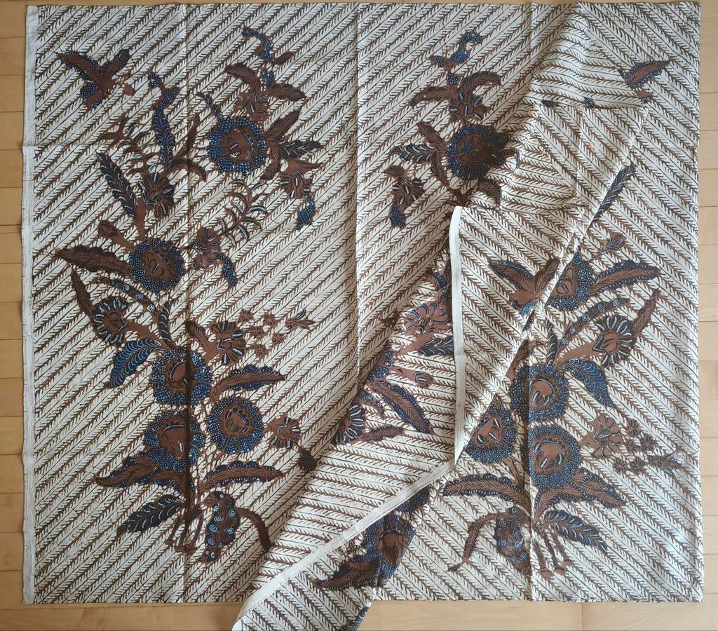 Antieke Javaanse Batik Sogan ca. 1940, Ophalen of Verzenden