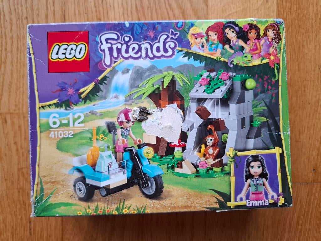 Lego Friends 41032 Emma's Jungle Fietsredding, Kinderen en Baby's, Speelgoed | Duplo en Lego, Compleet, Gebruikt, Lego, Friends
