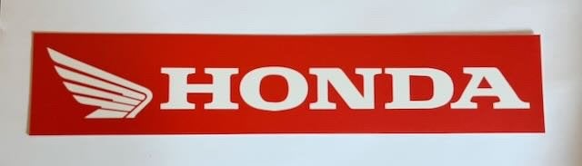 HONDA   reclamebord  kunststof, Ophalen of Verzenden, Zo goed als nieuw, Auto's