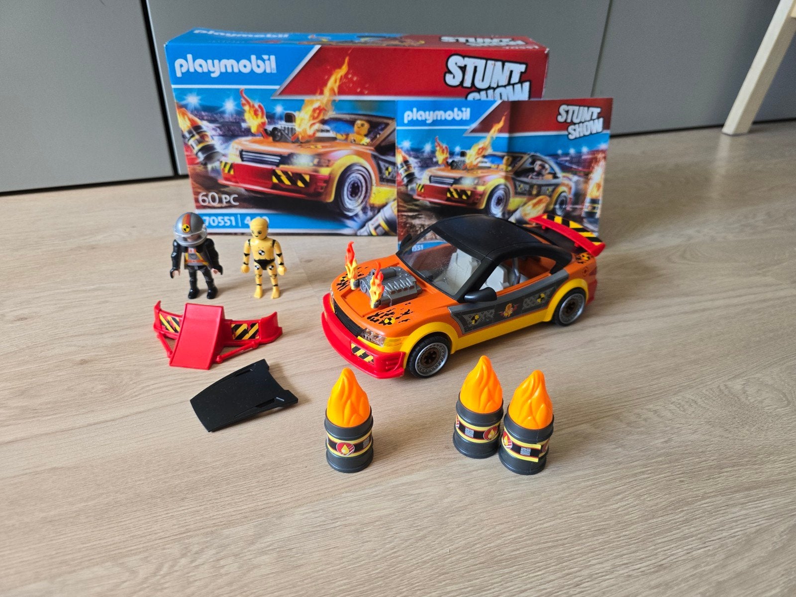 Playmobil Stunt Show Stunt Racer (70551), Kinderen en Baby's, Speelgoed | Overig, Ophalen, Gebruikt, Jongen of Meisje