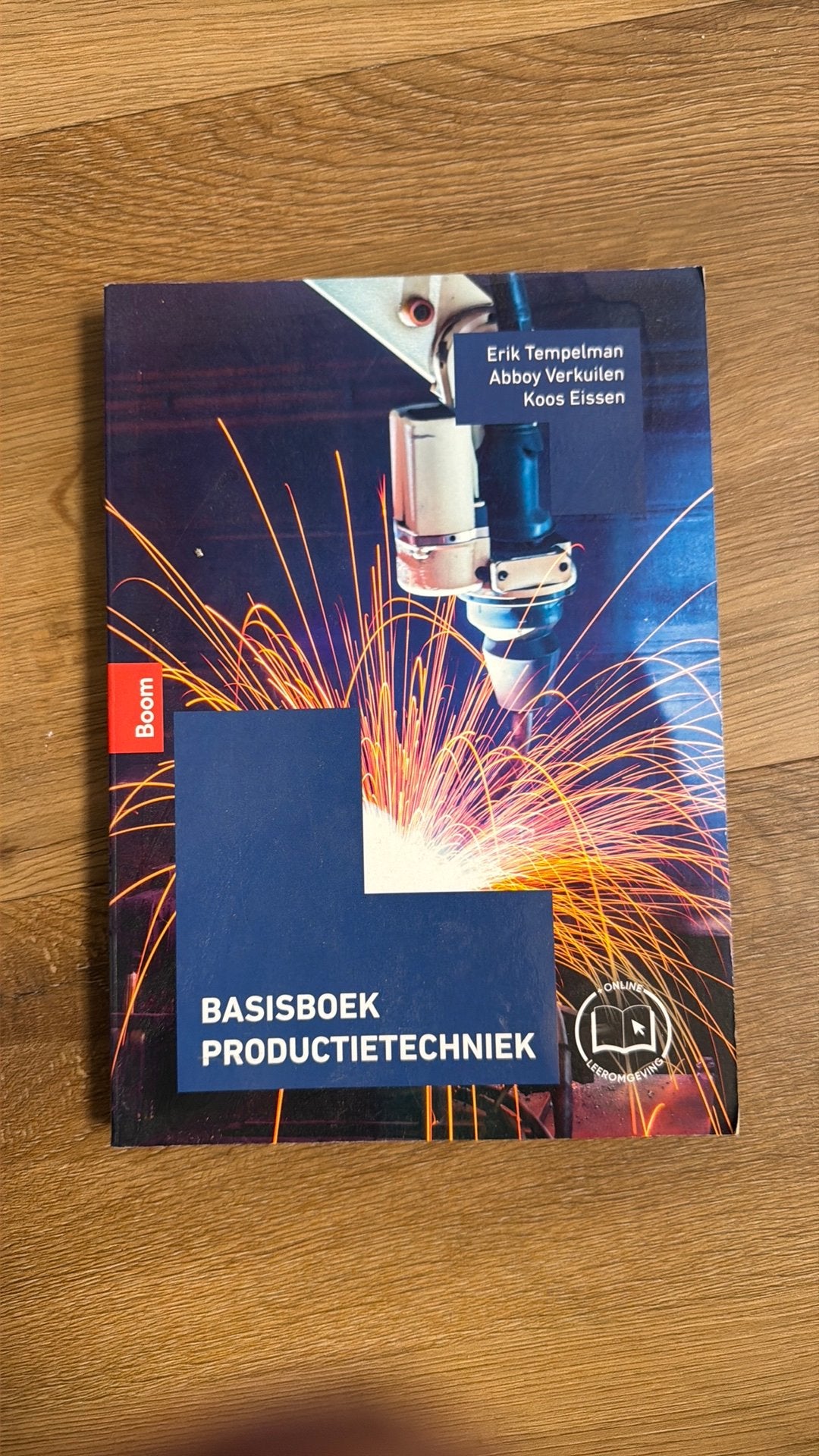 Basisboek productietechniek, Abboy Verkuilen; Koss Eissen; Erik Tempelman, Zo goed als nieuw, Beta, HBO