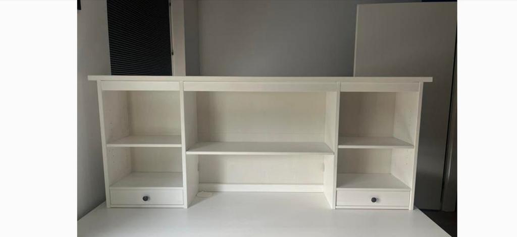 IKEA Hemnes opzetstuk voor bureau - wit, Ophalen, Zo goed als nieuw