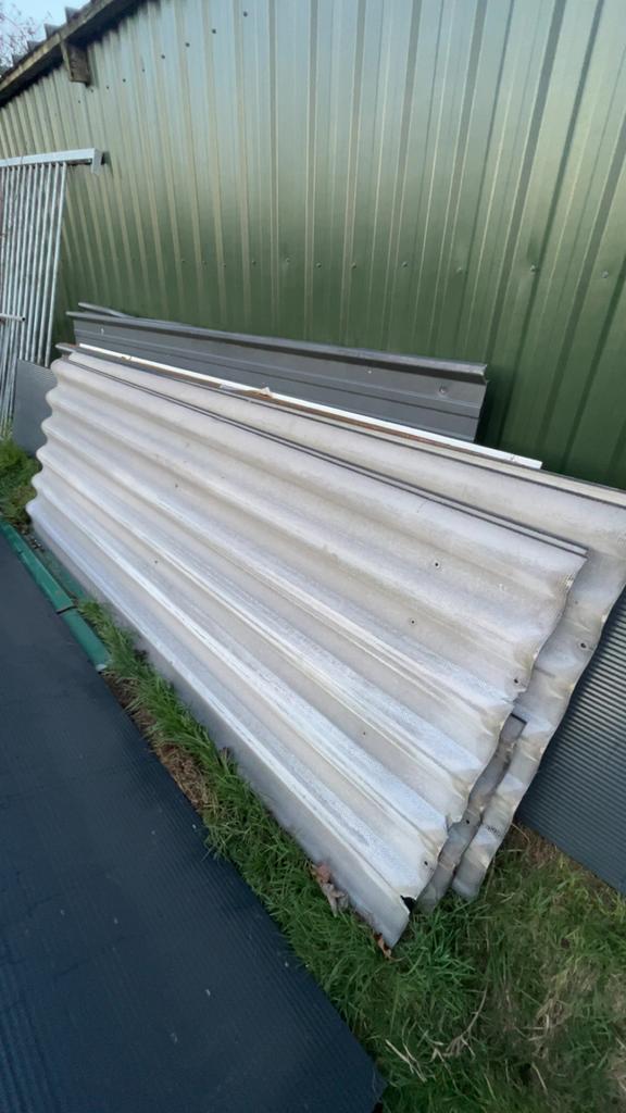 Golfplaten 3,04m x 1m, Doe-het-zelf en Verbouw, Ophalen of Verzenden, Gebruikt, Overige materialen