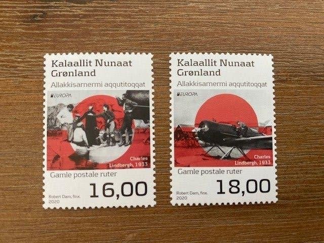 Groenland 2020, Mi 859-860 Europa CEPT, Ophalen of Verzenden, Denemarken, Postfris