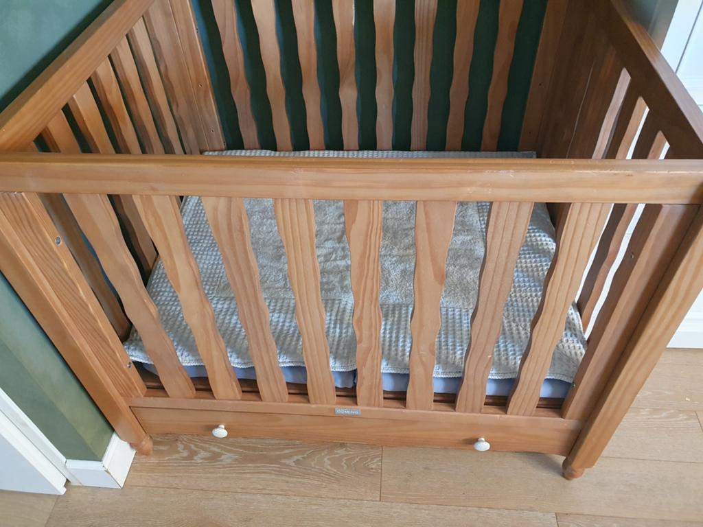 Houten box met lade - stevig en compleet, Kinderen en Baby's, Boxen, Ophalen, Gebruikt, Rechthoekig, Boxkleed