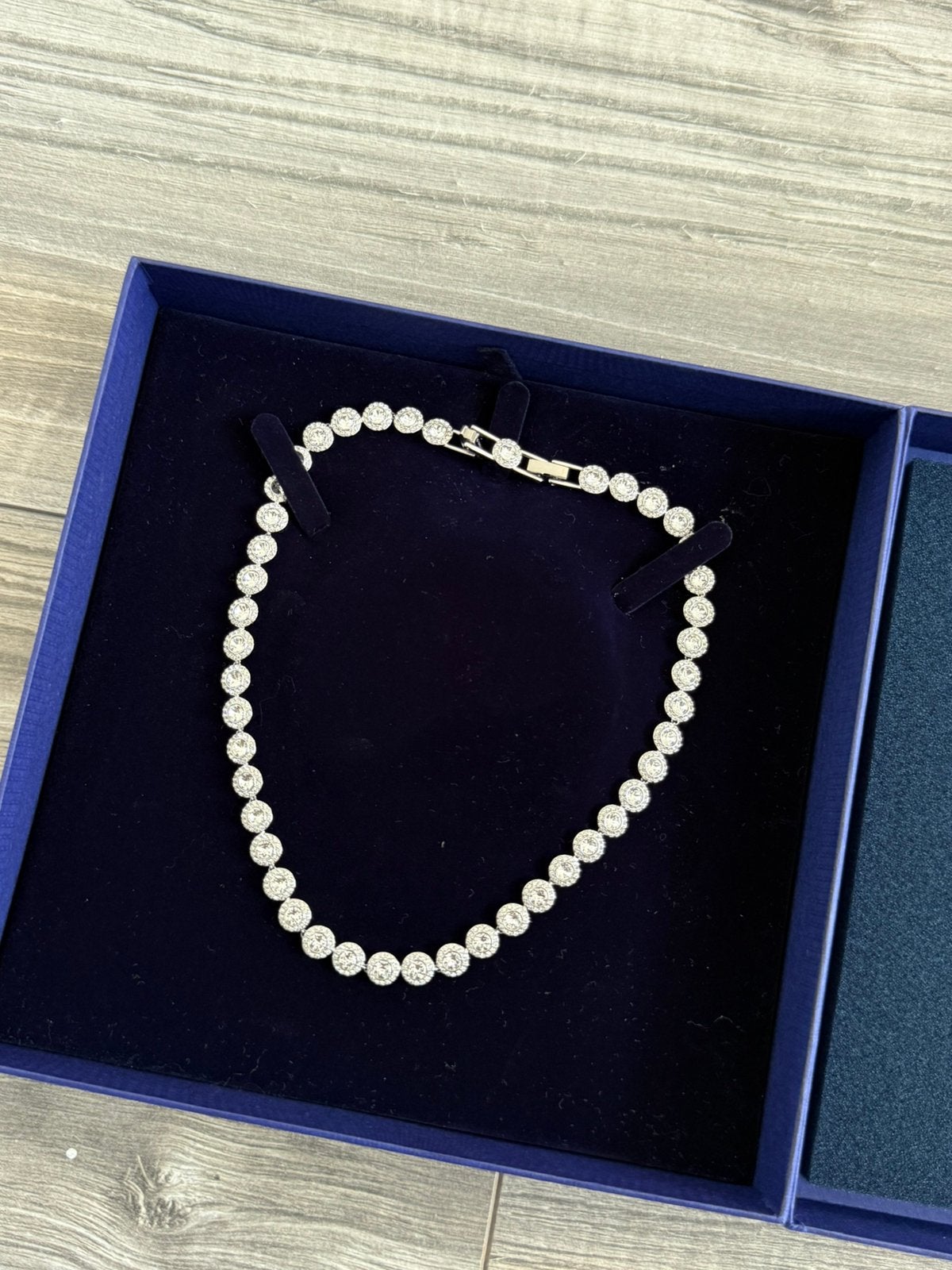 Swarovski - Una Angelic Ketting, Sieraden, Tassen en Uiterlijk, Kettingen, Ophalen, Nieuw, Wit