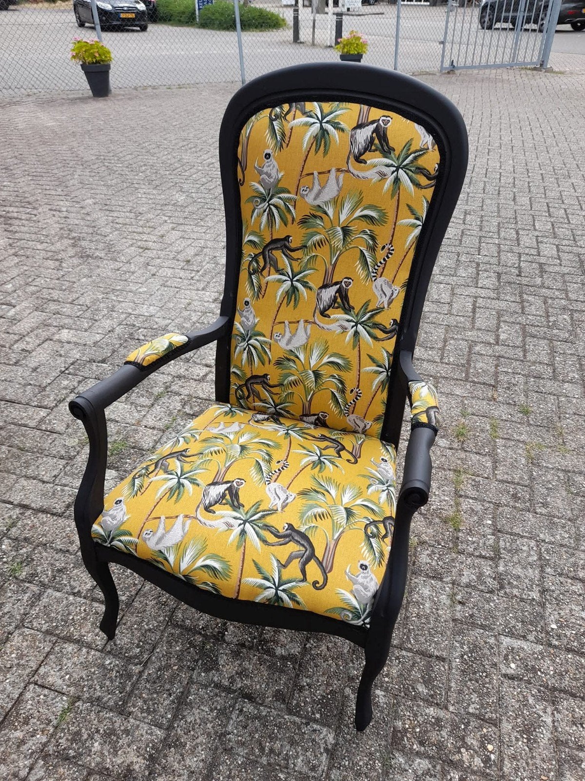 Mooie stoere fauteuile geheel opnieuw gestoffeerd, Ophalen