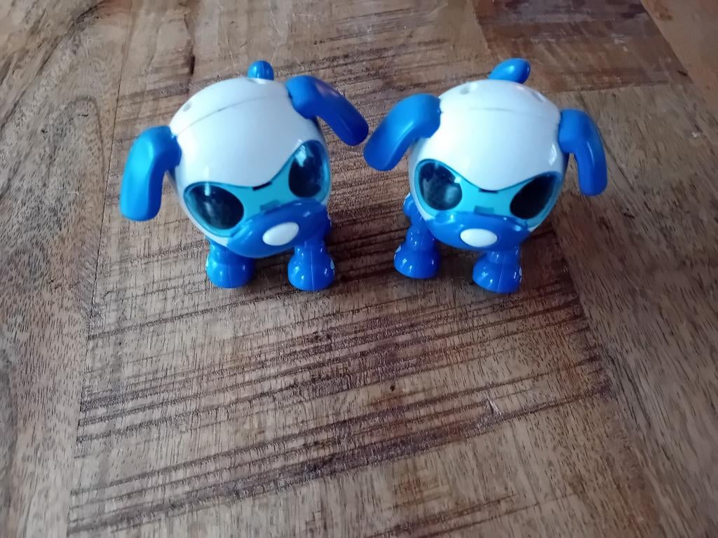 2 robot hondjes, lopende hondjes speelgoed op batterijen, Ophalen of Verzenden