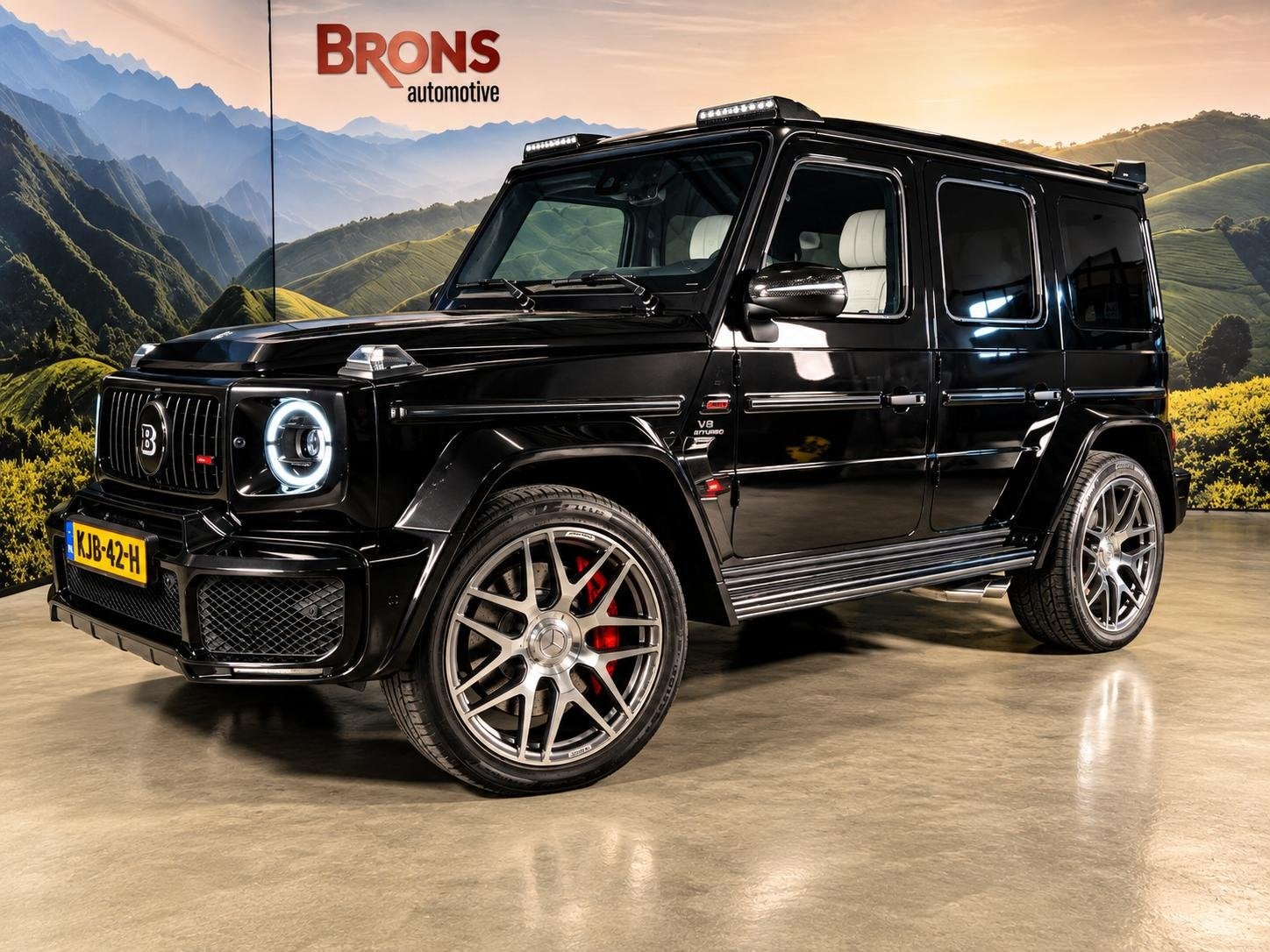 Mercedes-Benz G-klasse 700 Brabus widebody Full Options, Auto's, Automaat, 700 pk, G-Klasse, Zwart