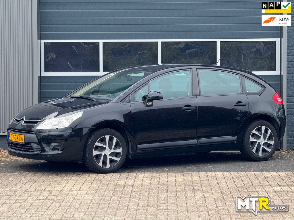 Citroen C4 1.4 16V Image NAP|APK|CLIMA, Auto's, Citroën, Voorwielaandrijving, Stof, Zwart, 4 cilinders