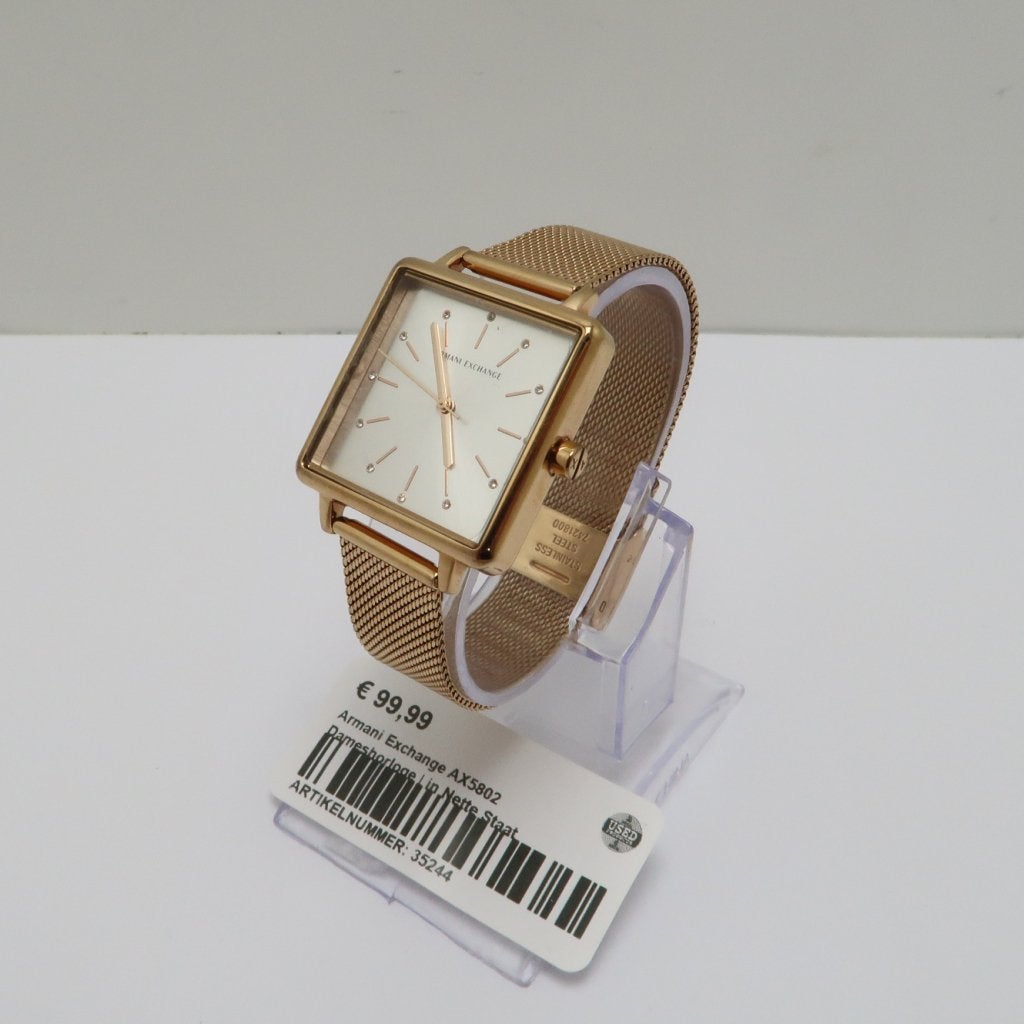 Armani Exchange AX5802 Dameshorloge | in Nette Staat, Armani, Zo goed als nieuw, Support@armani.com, 10 Corso Como, Milan 20154
Italy