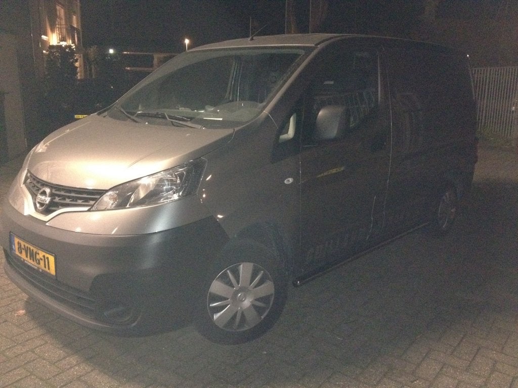 Nissan NV200 Sidebars rechte buis, Niet ingevuld, Niet ingevuld, Niet ingevuld