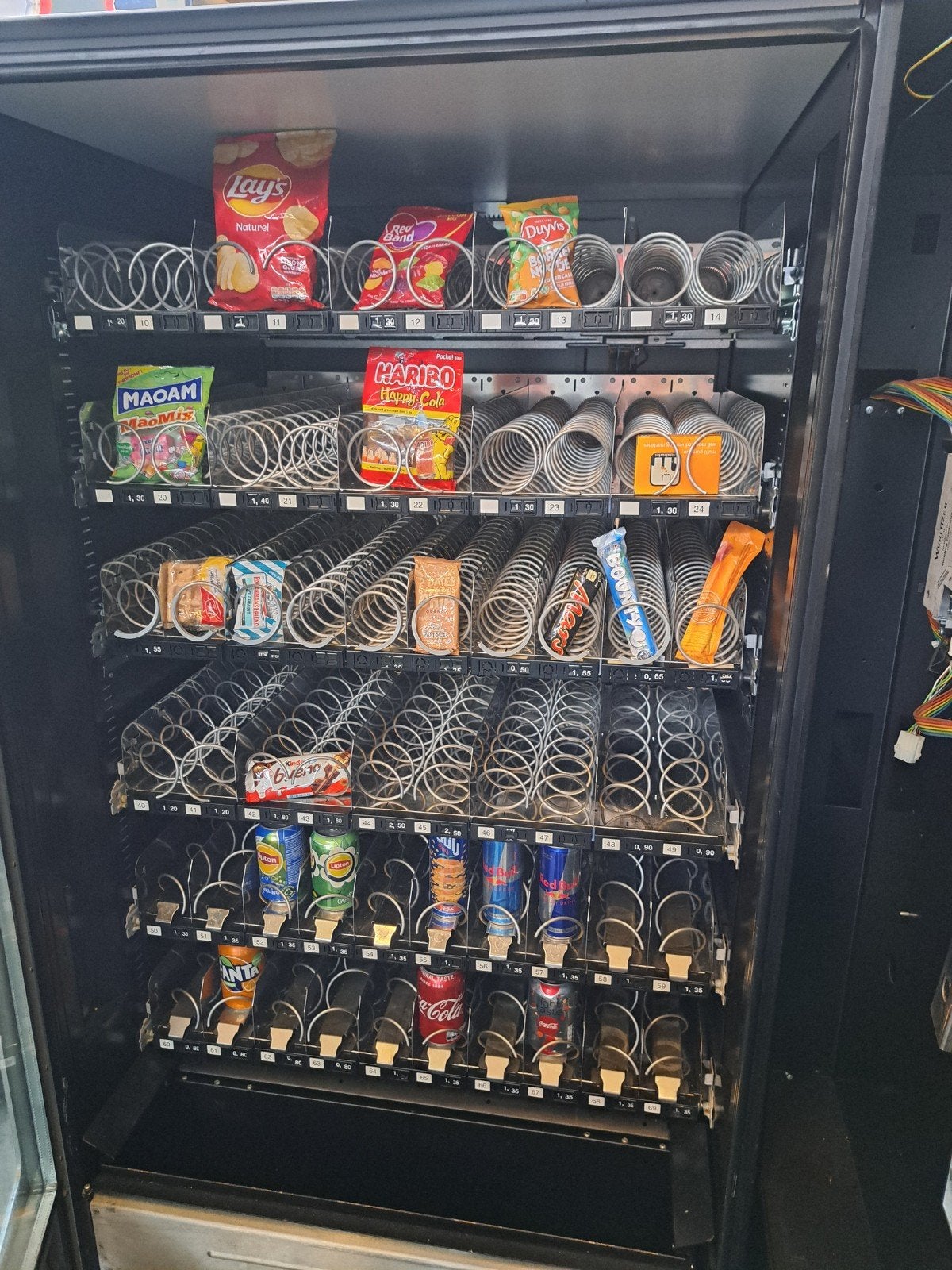 fris / snack automaat gekoeld, Verzamelen, Ophalen