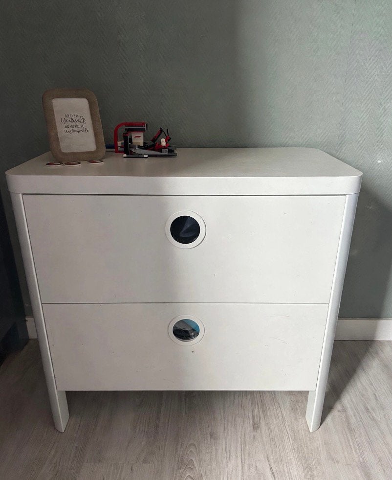 Ikea busunge kasten, Ophalen, Gebruikt, 50 tot 100 cm, Met lade(s)