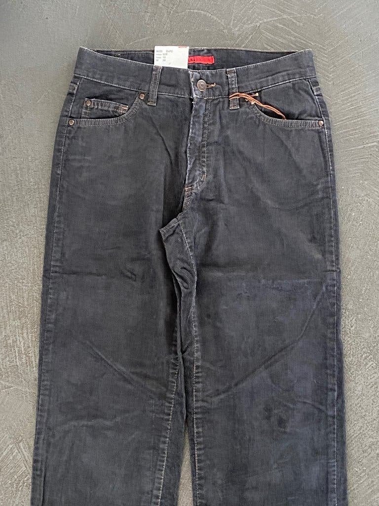 J45/11 Nieuw: Angels Dolly mt 36=S/L32 rib-broek d-grijs, Kleding | Dames, Nieuw, Ophalen of Verzenden, Angels, Maat 36 (S)