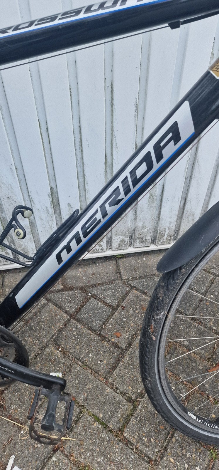 Merida Crossway fiets 58cm, 28 inch, Gebruikt, Vering, Velgrem